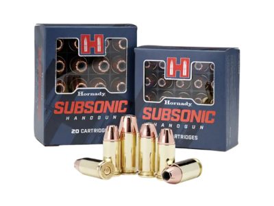 Hornady Subsonic Handgun, .40 S&W, 20