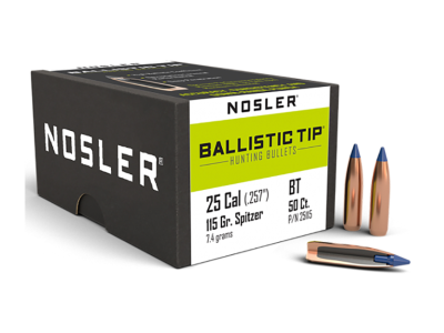 Nosler Ballistic Tip 25Cal, 50