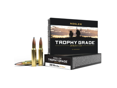 Nosler Trophy Grade Rifle Rounds, .308 Winchester, 20