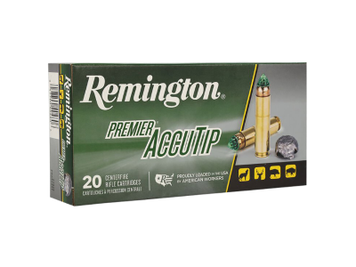 Remington Premier Accutip Centerfire Rifle Cartridges, .450 Bushmaster, 20