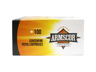 Armscor Precision Centerfire Handgun Cartridges, Value Pack, .22 TCM, 100