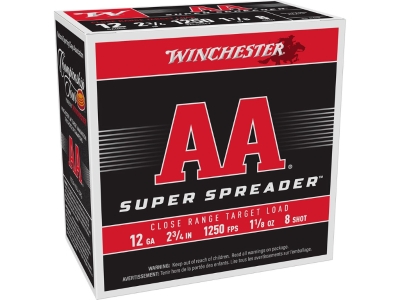 Winchester AA Super Spreader Load, 12 Gauge, 25