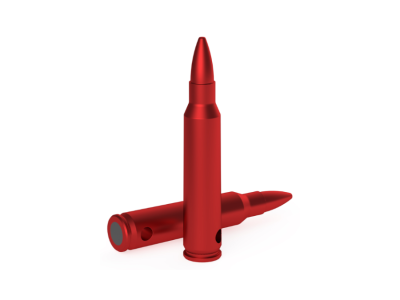 Birchwood  Duracap Training Rounds 223Rem Aluminum 6PK, Red, .223 Remington