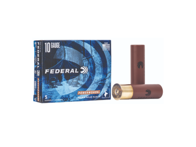 Federal Power-Shok Rifled Slug Shotshell Loads, 10 bore, 5
