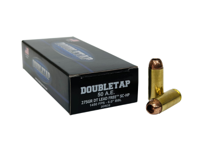 DoubleTap Centerfire Handgun Cartridges, .50 Action Express, 20