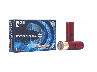 Federal Power-Shok Magnum Shotshell Loads, 12 Gauge, 5