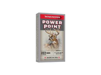 Winchester Power-Point 223 Rem 64gr, .223 Remington, 20