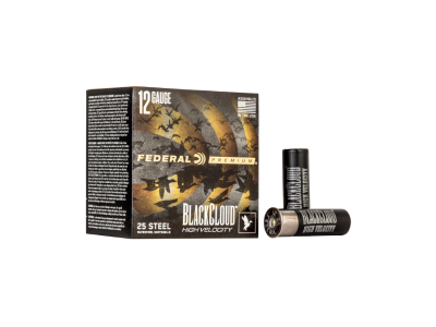 Federal Black Cloud FS Steel High Velocity Shotshell Loads, 12 Gauge, 25