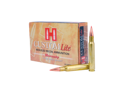 Hornady Custom Lite Rifle Cartridges, .30-06 Springfield, 20