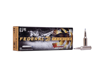 Federal Terminal Ascent Rifle Cartridges, 6.5 Precision Rifle Cartridge, 20