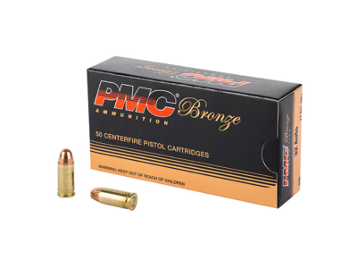 PMC Bronze Centerfire Handgun Cartridges, .32 ACP, 50
