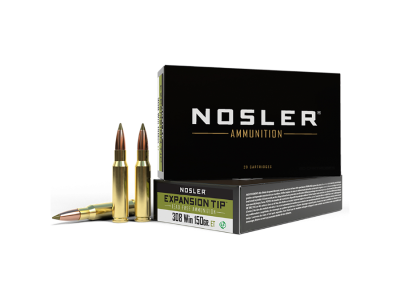 Nosler Expansion Tip Rifle Rounds, .308 Winchester, 20