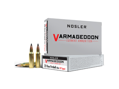 Nosler Varmageddon Rifle Rounds, .221 Remington Fireball, 20