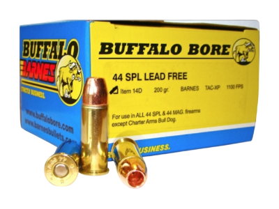 BBA Buffalo-Barnes Strictly Business Handgun Rounds, .44 Special, 20