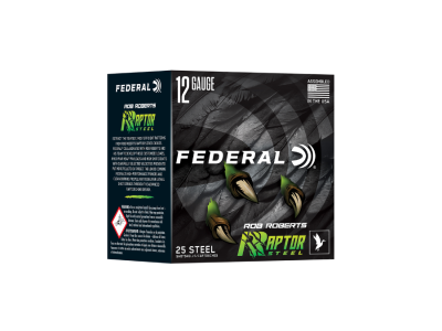 Federal Rob Roberts Raptor Steel Shotshell Loads, 12 Gauge, 25
