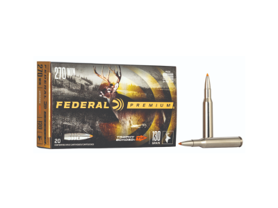 Federal Trophy Bonded Tip Rifle Cartridges, .270 Winchester, 20