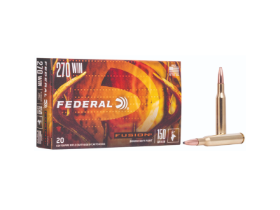 Federal Fusion Rifle Cartridges, .270 Winchester, 20