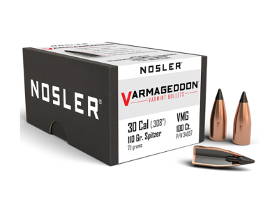 Nosler Varmageddon 30Cal, 100