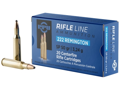 PPU Standard Rifle, .222 Remington, 20