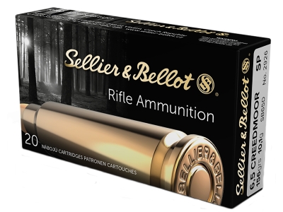 Sellier & Bellot Rifle 6.5Creedmoor Soft Point, 6.5 Creedmoor, 20