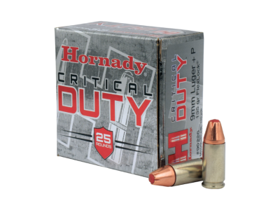 Hornady Critical Duty FlexLock, 9mm Luger, 25