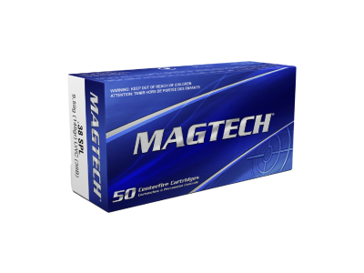 Magtech Range/Training Handgun Cartridges, .38 Special, 50