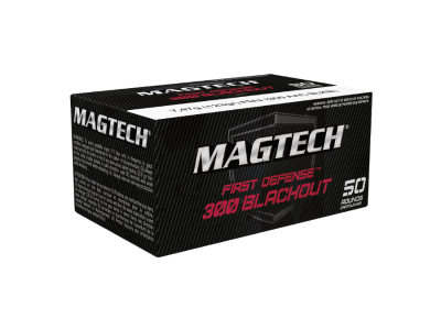 Magtech Tactical/Training Rifle Cartridges, .300 AAC Blackout, 50
