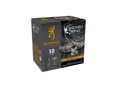 Browning Wicked Wing Shotshell Loads, 12 Gauge, 25