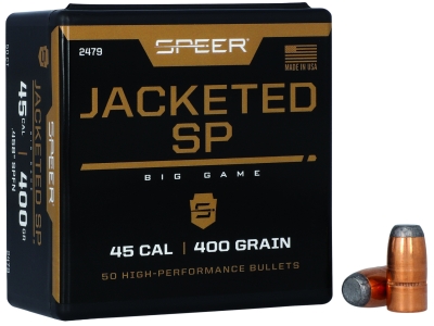 Speer Hot-Cor 45Cal 400gr Soft Point Flat Nose, 50