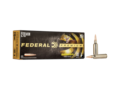 Federal Berger Hybrid Hunter Rifle Cartridges, .270 Winchester Short Magnum, 20