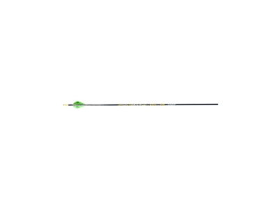 Victory RIP Elite Fletched Arrows .204 Diameter with Inserts and Nocks, Black, 6 count