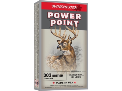 Winchester Power-Point 303 British 180gr, .303 British, 20