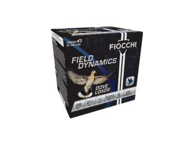 Fiocchi Field Dynamics Dove & Quail Shotshell Loads, 28 Gauge , 25