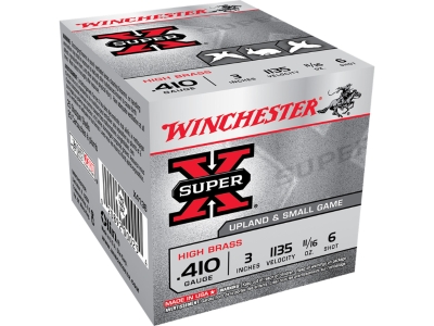 Winchester Super-X High Brass Heavy Game Load, .410 bore, 25