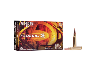 Federal Fusion Rifle Cartridges, 7mm-08 Remington, 20