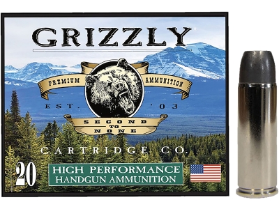 Grizzly 45 Colt+P 335gr, .45 Long Colt, 20