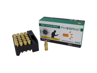 FK BRNO F5 Handgun Cartridges, 7.5 FK, 50