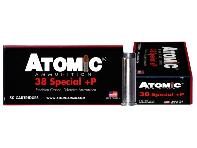 Atomic Ammunition Pistol Precision Craft, .38 Special, 50