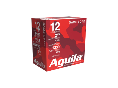 Aguila Game Load Shotshells, 12 Gauge, 25