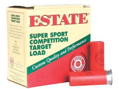 Estate Super Sport Competition Target 12 Gauge 2.75" 1oz 7.5 Shot, 25