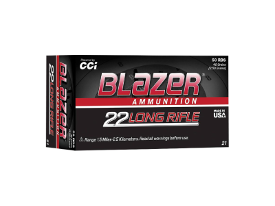 CCI Blazer Rimfire, .22 LR, 50