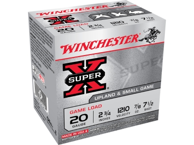 Winchester Super-X Game Load, 20 Gauge, 25