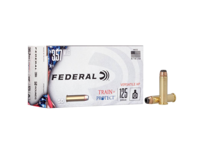 Federal Train + Protect Handgun Cartridges, .357 Magnum, 50
