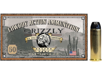 Grizzly 44RemMag 200gr Round Nose Flat Point, .44 Magnum, 50