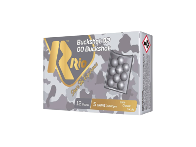 Rio Ammunition Royal Buck Shotshell Buckshot Loads, 12 Gauge, 5