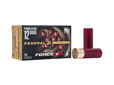 Federal Personal Defense Force X2 Shotshell Loads, 12 Gauge, 10