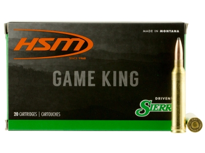 HSM Game King 7mm Rem Mag 160 gr Sierra GameKing Spitzer Boat Tail, 7mm Remington Magnum, 20