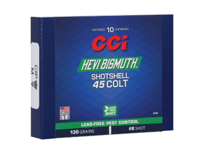 CCI Pest Control HEVI-Bismuth Shotshell, .45 Colt, 10