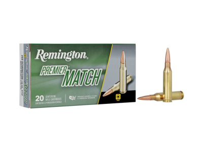Remington Premier Match Centerfire Rifle Cartridges, .260 Remington, 20