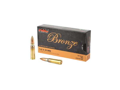 PMC Bronze Centerfire Cartridge, Full Metal Jacket, 7.62x39mm, 20